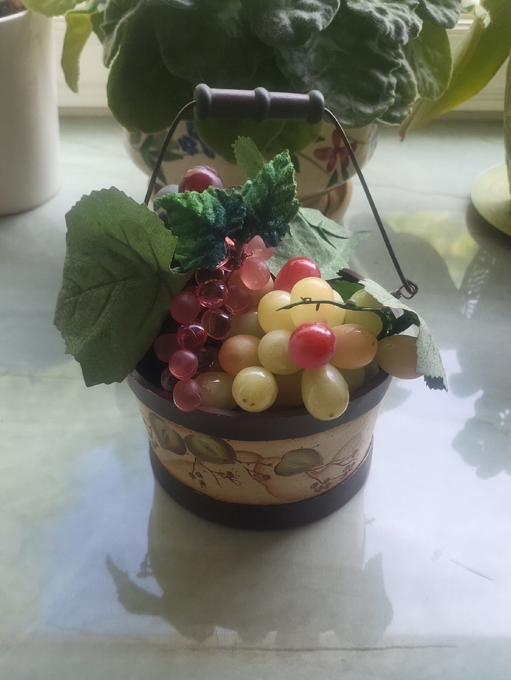 Decorative Faux Grapes Set